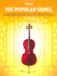 101 Popular Songs Cello Book cover Thumbnail
